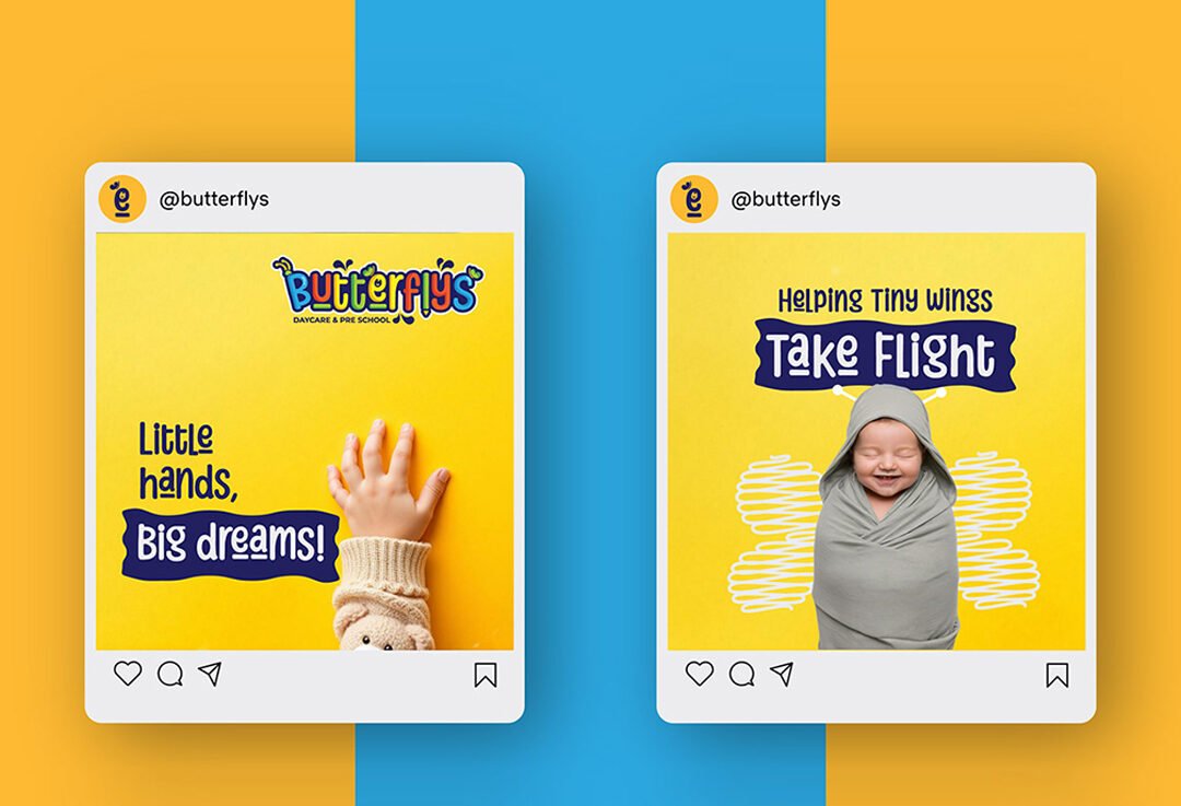 Bright, playful branding crafted for a joyful preschool experience